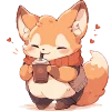 Эмодзи Лисички