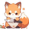Эмодзи Лисички