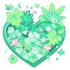 Эмодзи cute green
