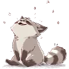 Эмодзи raccoon