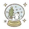 Эмодзи cute winter