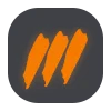 Эмодзи Dark icon