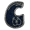 Эмодзи Denim letters