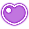 neon hearts