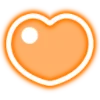 Эмодзи neon hearts