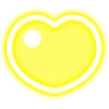 Эмодзи neon hearts