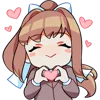 Эмодзи Doki Doki Literature Club