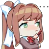 Эмодзи Doki Doki Literature Club
