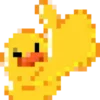 Эмодзи Duck 666 emoji