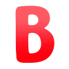Эмодзи Красный шрифт