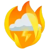 Эмодзи fire 2