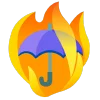 Эмодзи fire 2