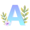 цветочный алфавит