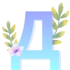 Эмодзи цветочный алфавит