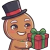 Эмодзи Gingerbread
