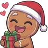 Эмодзи Gingerbread