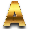 Gold Font