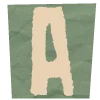 Зеленый шрифт