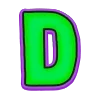 Эмодзи Green ABC ➤