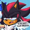 Эмодзи Shadow Sonic