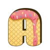 Ice cream font