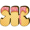 Эмодзи Ice cream font