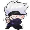 Эмодзи Jujutsu Kaisen and Genshin Impact
