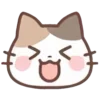 Эмодзи cute cat