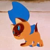 Эмодзи Котенок по имени Гав