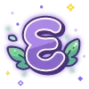 Эмодзи lavender paradise font