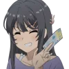 Эмодзи Mai Sakurajima