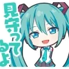 Эмодзи Hatsune Miku