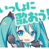Эмодзи Hatsune Miku