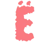 Эмодзи Красный шрифт