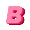 Эмодзи Розовый шрифт