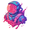 Эмодзи neon blot