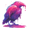 Эмодзи neon blot