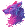 Эмодзи neon blot