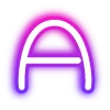 neon letters