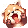 Эмодзи Red Pandas