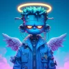 Эмодзи zombie angel