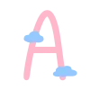 Облачный шрифт