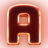orange letters