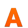 orange font