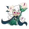 Эмодзи White Lily Cookie