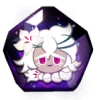 Эмодзи White Lily Cookie
