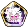 Эмодзи White Lily Cookie
