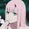 Эмодзи Darling in the Franxx