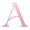 Pink font