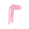 Эмодзи pink and purple font